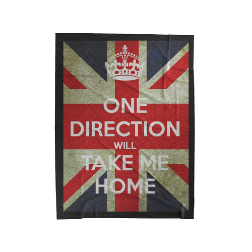 One Direction Take Me Home Tour Velveteen Blanket