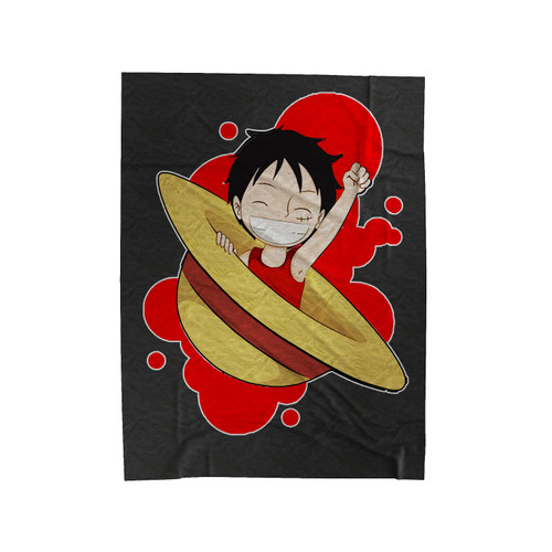 One Piece Anime Luffy Velveteen Blanket
