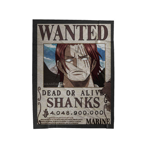 One Piece Chapter 957 Shanks Bounty Rocks Pirates Velveteen Blanket