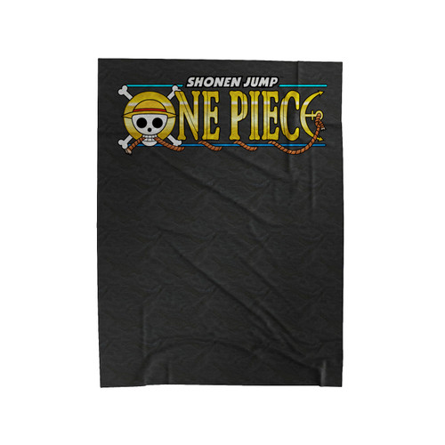 One Piece Logo 1 Velveteen Blanket