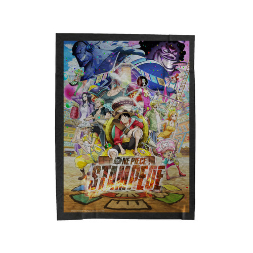 One Piece Stampede Movie Velveteen Blanket