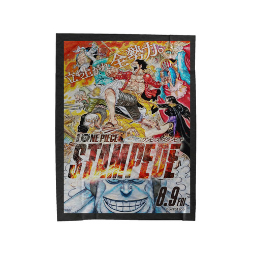 One Piece Stampede Oda Eiichiro Velveteen Blanket