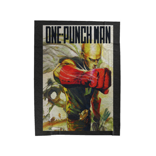 One Punch Man Kill Monster Velveteen Blanket