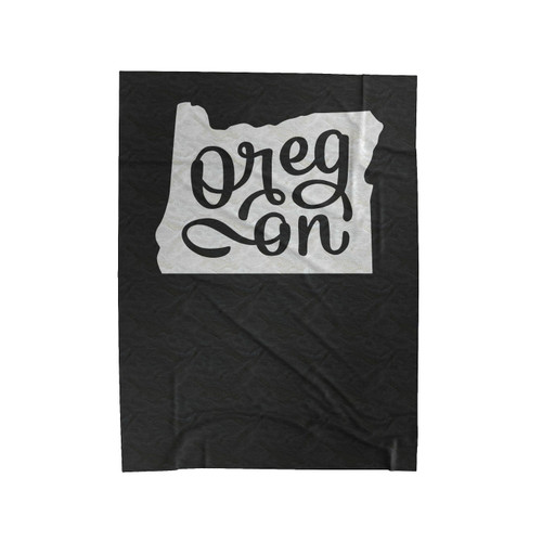 Oregon State Oregon Pride Love Oregon Velveteen Blanket