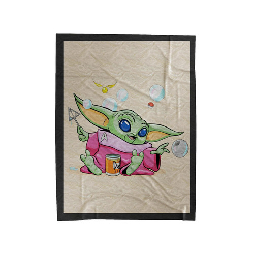 Orko Baby Yoda Velveteen Blanket