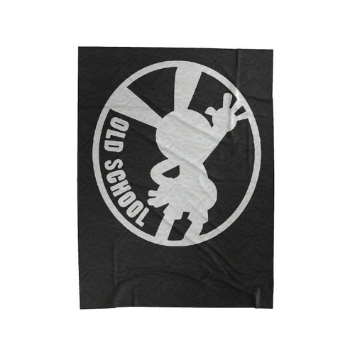 Oswald The Lucky Rabbit Disney Theme Old School Cartoon Character Velveteen Blanket