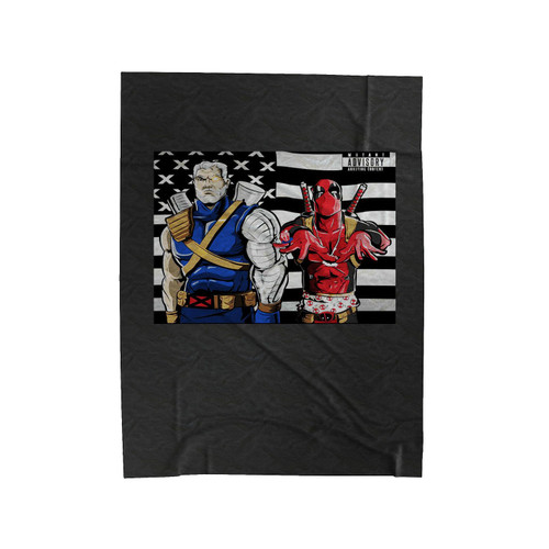 Outkast Deadpool Chimichanga Velveteen Blanket