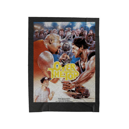 Over The Top Sylvester Stallone Rocky Balboa Rambo Velveteen Blanket