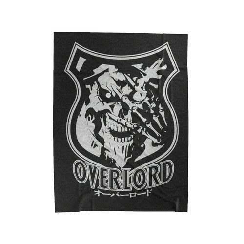 Overlord Anime With Character Ainz Ooal Gown Velveteen Blanket