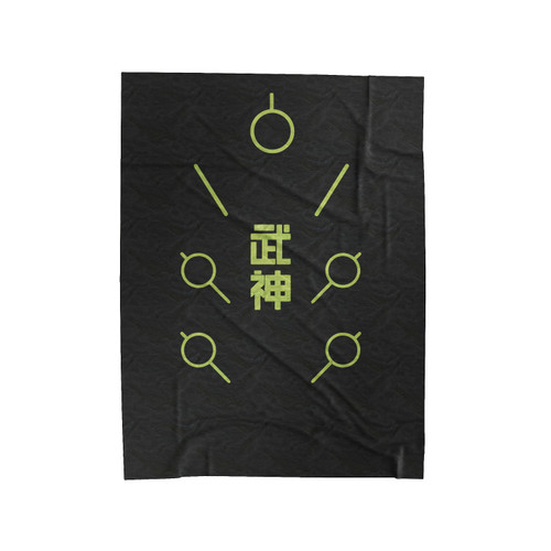 Overwatch Genji God Of War Velveteen Blanket