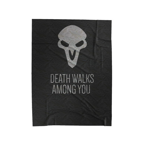 Overwatch Reaper Quote Velveteen Blanket