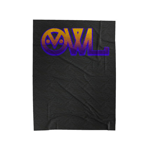 Owl Logo Velveteen Blanket