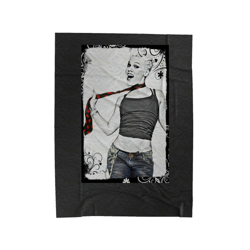P!Nk Beautiful Trauma World Tour 2019 Velveteen Blanket