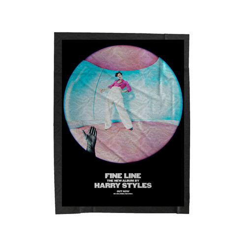 P1693 Harry Styles Poster Fine Line Music New Album Pop Velveteen Blanket