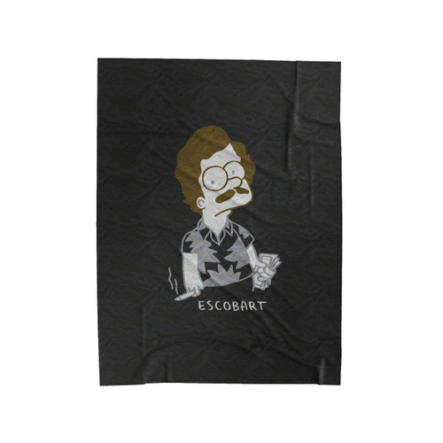 Pablo Escobart Parody Velveteen Blanket