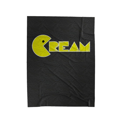 Pac Cream Man Logo Velveteen Blanket