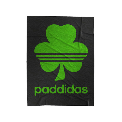 Paddidas Comedy St. Patrick's Day Velveteen Blanket