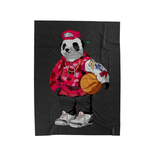 Panda Bape Velveteen Blanket
