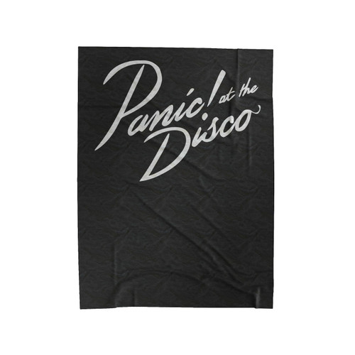 Panic At The Disco Band Logo Velveteen Blanket