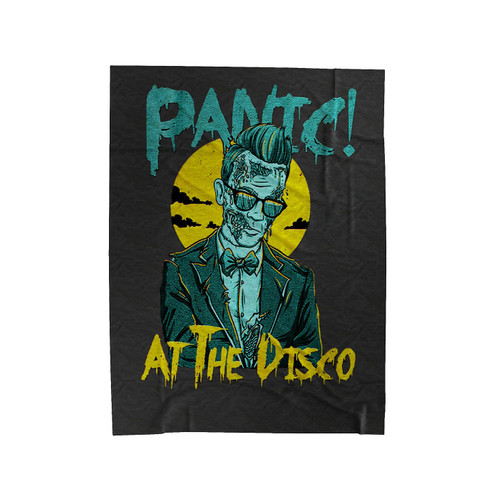 Panic At The Disco Halloween Velveteen Blanket