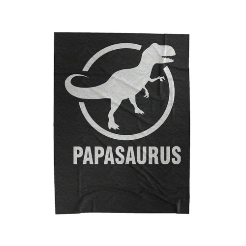 Papasaurus Velveteen Blanket