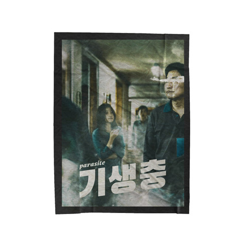 Parasite Movie 1 Velveteen Blanket