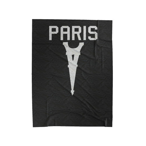 Paris Velveteen Blanket