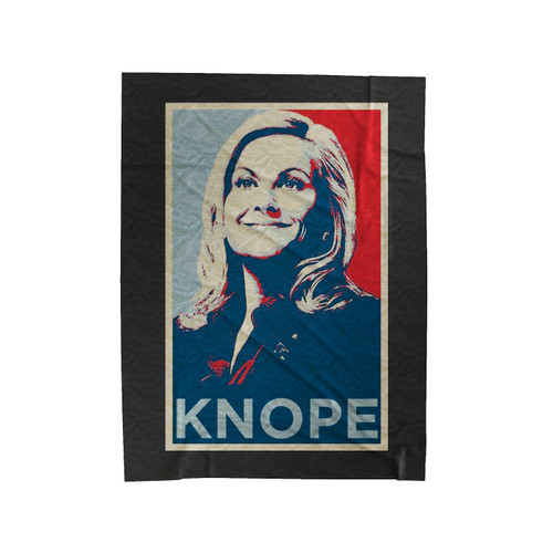 Parks And Recreation Leslie Knope For President Knope Box Logo Velveteen Blanket