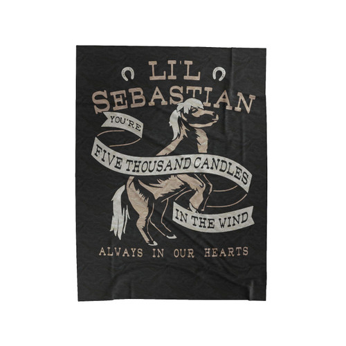 Parks And Recreation Li'L Sebastian Velveteen Blanket