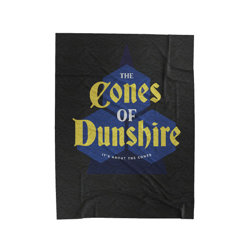 Parks And Recreation The Cones Of Dunshire Velveteen Blanket