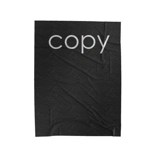 Paste Father's Day Daddy Son Copy Paste Father Son Fathers Day Gift Father Son Matching 2 Velveteen Blanket