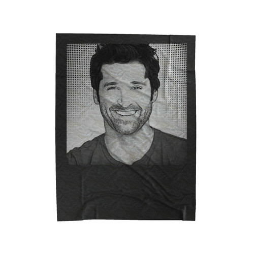 Patrick Dempsey Poster Velveteen Blanket