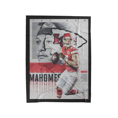 Patrick Mahomes 2 1 Velveteen Blanket