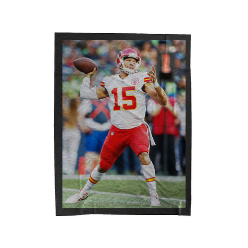 Patrick Mahomes 3 1 Velveteen Blanket