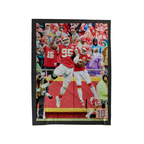Patrick Mahomes 4 1 Velveteen Blanket