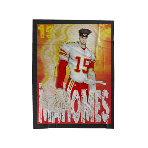 Patrick Mahomes Kansas City 2 Velveteen Blanket