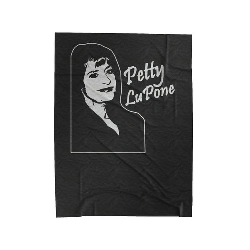 Patti Lupone Petty Lupone Velveteen Blanket