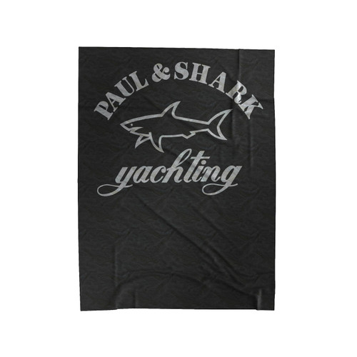 Paul & Shark Logo Velveteen Blanket