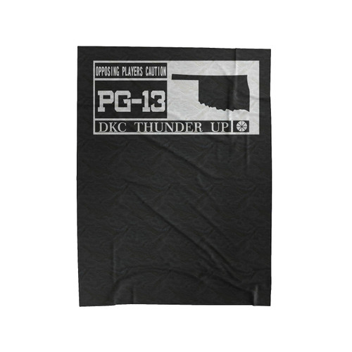 Paul George Pg-13 Okc Velveteen Blanket