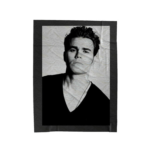 Paul Wesley Vampire Diaries 1 Velveteen Blanket