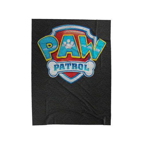 Paw Patrol Logo Velveteen Blanket