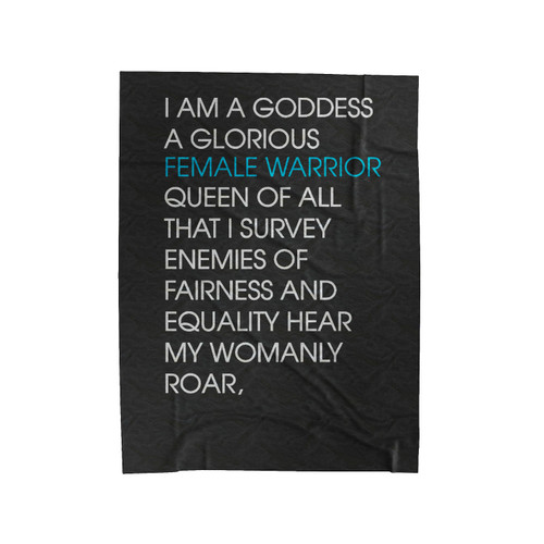 Pawnee Goddess Parks & Rec Leslie Knope Humor Tv Velveteen Blanket