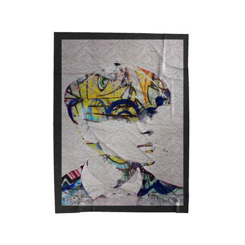 Peaky Blinder Abstract Velveteen Blanket