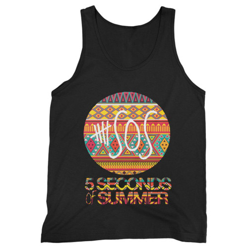 Our cotton 5 sos logo men tank top is perfect for those intense workouts in the gym, at practice or pickup games.