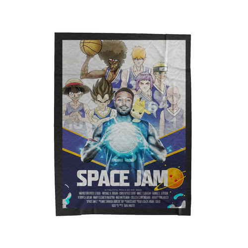 People Have Been Talking About Spacejam 2 Velveteen Blanket