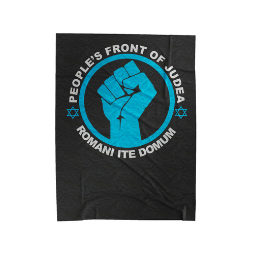 People's Front Of Judea Romani Ite Domum Velveteen Blanket
