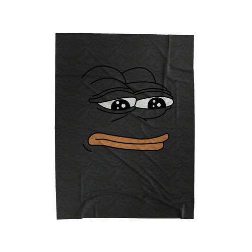 Pepe The Frog Velveteen Blanket