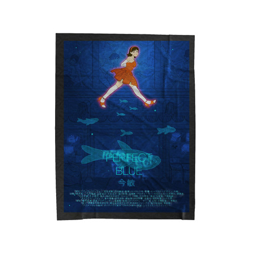 Perfect Blue Velveteen Blanket