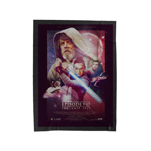 Phantom Menace Episode Viii The Last Jedi Velveteen Blanket