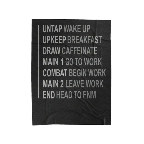 Phases Of Life Fnm Player Mtg Velveteen Blanket